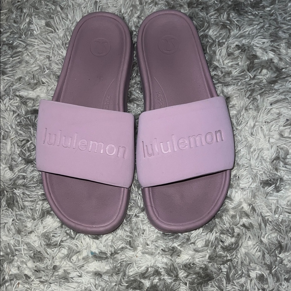 lululemon athletica Women's Lavender Mauve Slip On Sandals